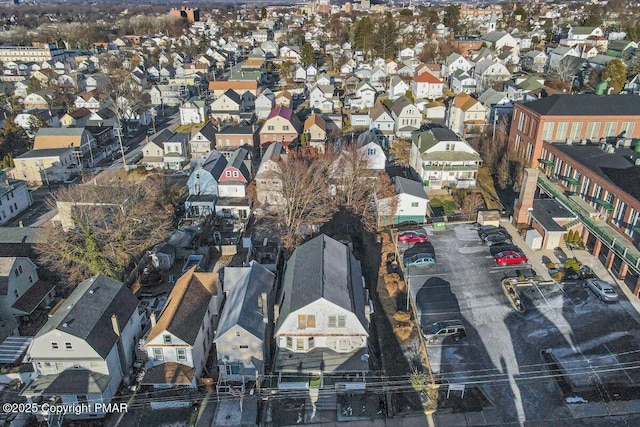 birds eye view of property featuring a residential view