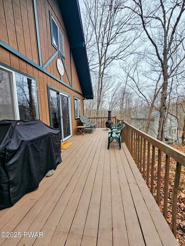 1123 Porter Dr, Bushkill, PA 18324 - view of deck