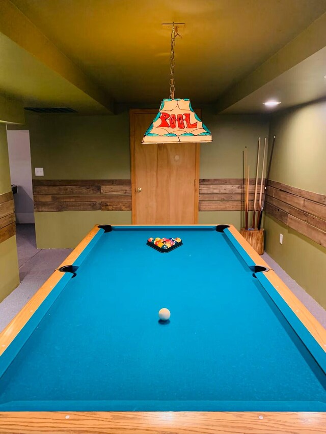251 Dorchester Dr, Bushkill, PA 18324 - game room featuring billiards