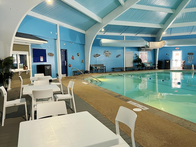 211 Beaver Dam Rd, Long Pond, PA 18334 - view of pool