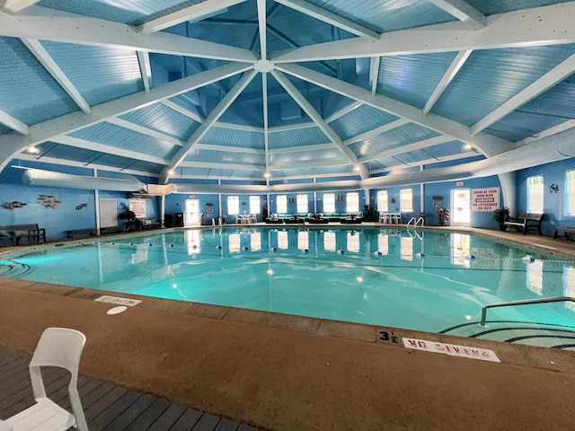 211 Beaver Dam Rd, Long Pond, PA 18334 - view of indoor pool