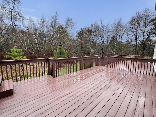 211 Beaver Dam Rd, Long Pond, PA 18334 - view of wooden deck