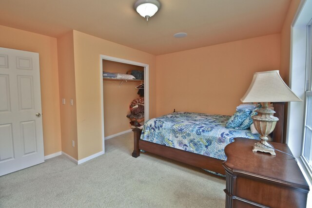 210 Edwin Ln, Stroudsburg, PA 18360 - carpeted bedroom with baseboards, a closet, and a walk in closet
