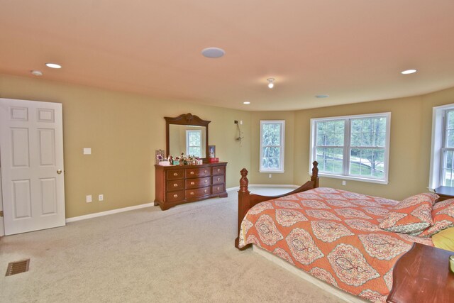 210 Edwin Ln, Stroudsburg, PA 18360 - carpeted bedroom featuring recessed lighting and baseboards