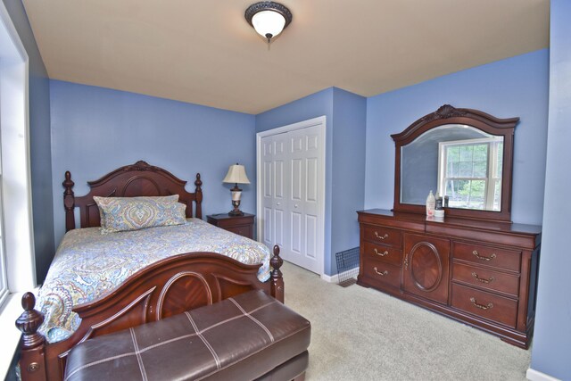 210 Edwin Ln, Stroudsburg, PA 18360 - carpeted bedroom featuring a closet and baseboards