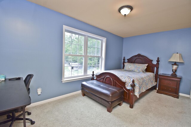 210 Edwin Ln, Stroudsburg, PA 18360 - carpeted bedroom featuring baseboards and a desk