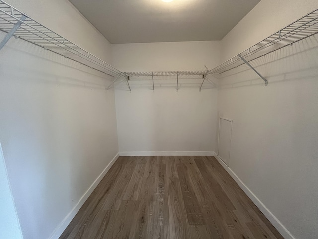 3015 Mountain Ter, Stroudsburg, PA 18360 - spacious closet with dark wood finished floors