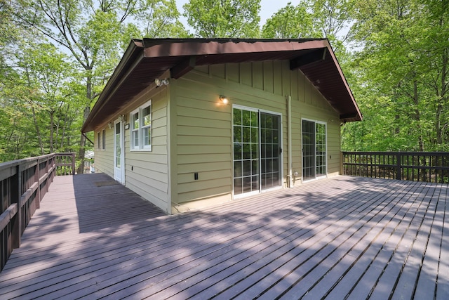 289 Towamensing Trl, Albrightsville, PA 18210 - view of wooden terrace
