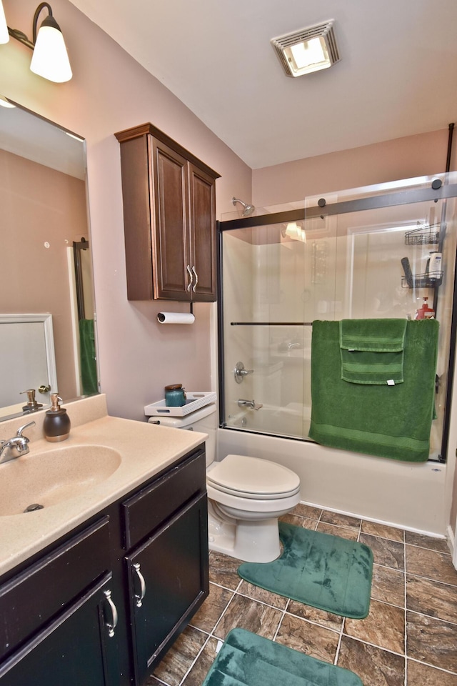 603 Washington Xing, East Stroudsburg, PA 18301 - bathroom featuring vanity and enclosed tub / shower combo