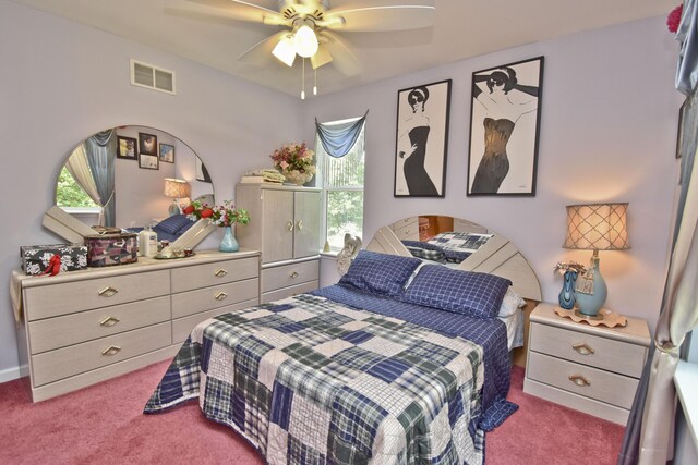 603 Washington Xing, East Stroudsburg, PA 18301 - bedroom featuring carpet, multiple windows, and a ceiling fan