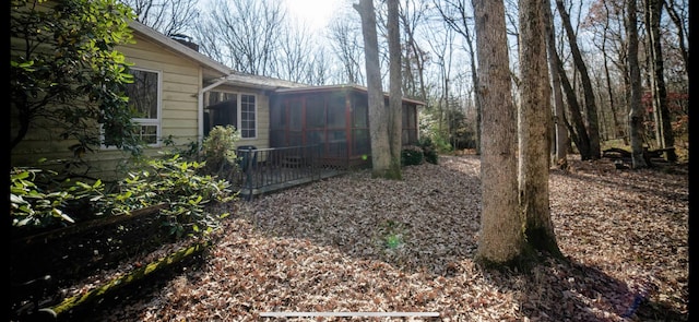 71 Dogwood Dr, Jim Thorpe, PA 18229 - view of yard featuring a sunroom