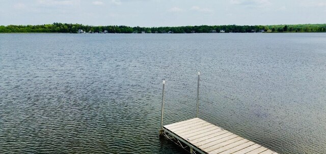 54 Spencer Ln, Albrightsville, PA 18210 - dock area featuring a water view