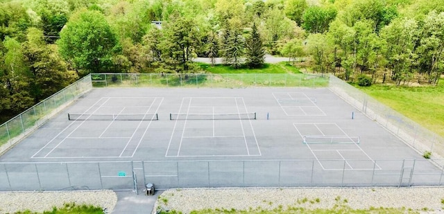 54 Spencer Ln, Albrightsville, PA 18210 - view of tennis court