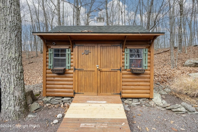 1212 Acacia Dr, Hawley, PA 18428 - view of shed