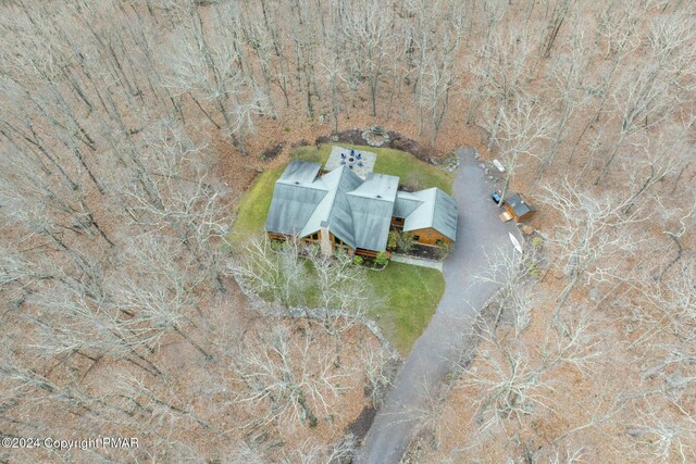 1212 Acacia Dr, Hawley, PA 18428 - bird's eye view