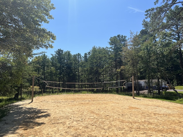 view of property's community with volleyball court