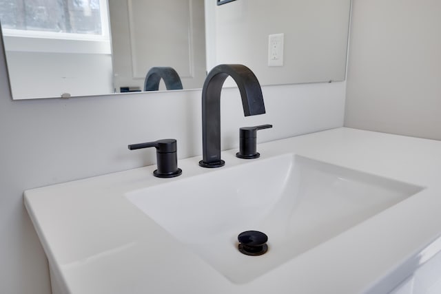 interior details with a sink