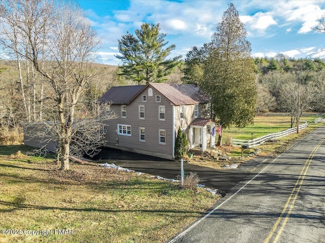 view of side of home