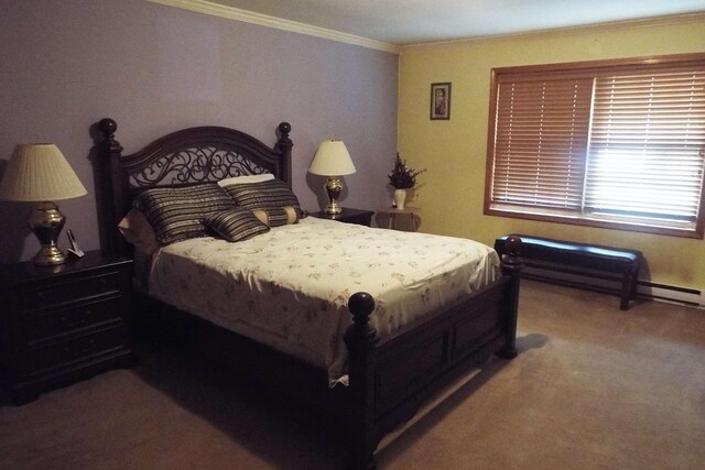 115 Gap View Rd, Milford, PA 18337 - carpeted bedroom featuring ornamental molding