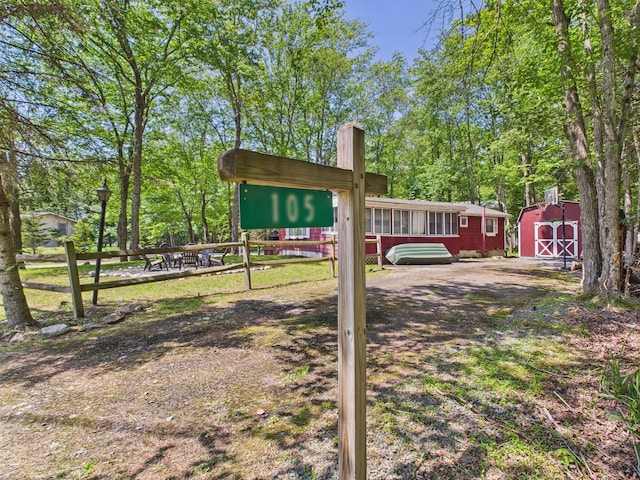 105 Buffalo Trl, Pocono Lake, PA 18347 - view of yard