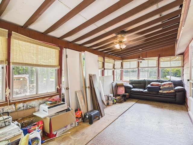 105 Buffalo Trl, Pocono Lake, PA 18347 - sunroom featuring healthy amount of natural light and lofted ceiling