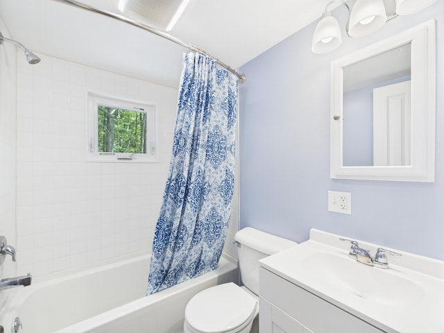 105 Buffalo Trl, Pocono Lake, PA 18347 - full bath with shower / bath combo, vanity, and toilet
