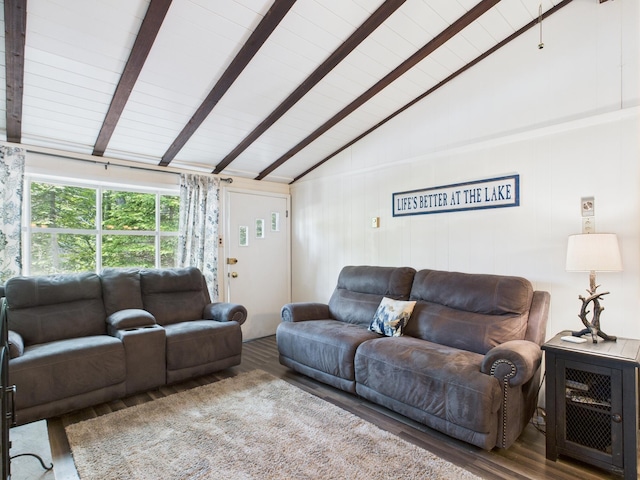 105 Buffalo Trl, Pocono Lake, PA 18347 - living area featuring wood finished floors and wood ceiling