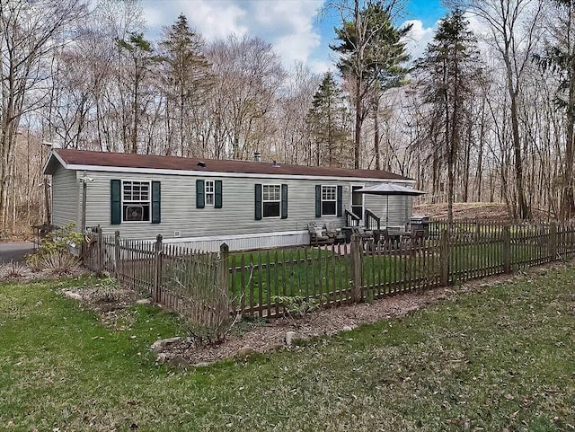 253 Thomas Rd, Blakeslee, PA 18610 - view of rear view of house