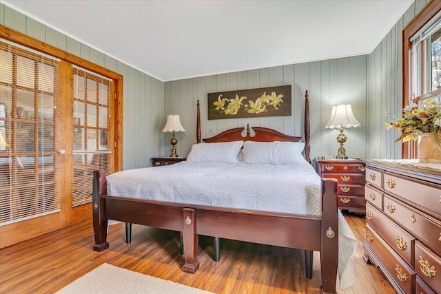 253 Thomas Rd, Blakeslee, PA 18610 - bedroom with crown molding and wood finished floors