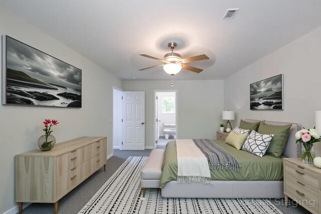 4105 Arbutus Dr Unit 1200, Tobyhanna, PA 18466 - spare room with a ceiling fan, baseboards, and dark carpet