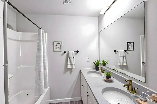 4105 Arbutus Dr Unit 1200, Tobyhanna, PA 18466 - full bathroom featuring double vanity