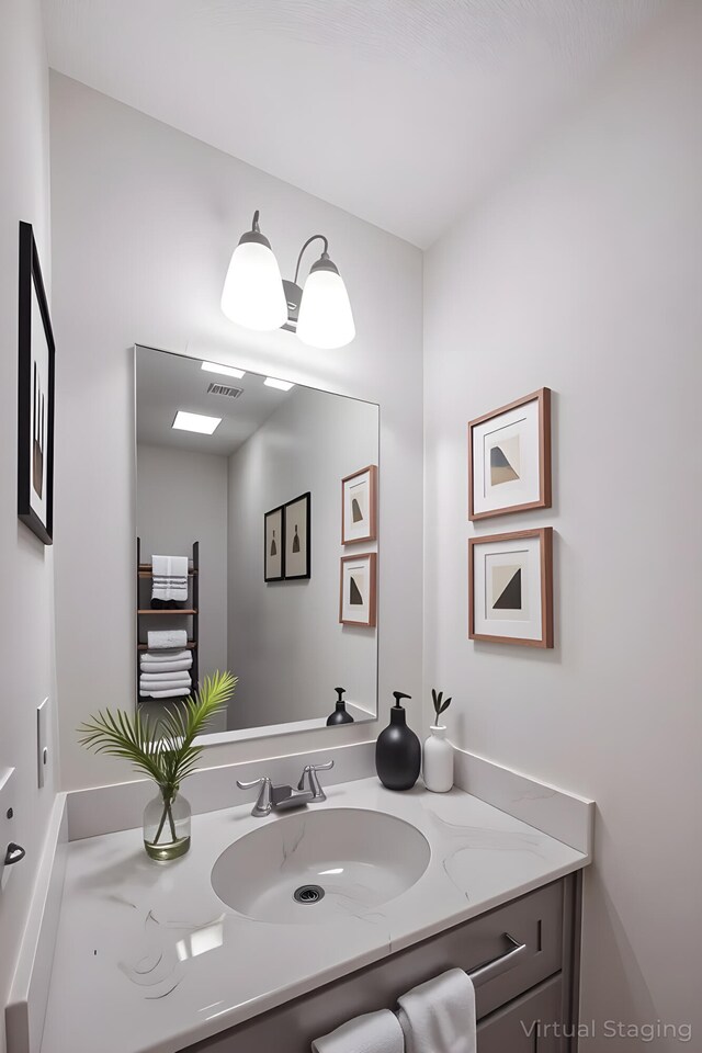 4105 Arbutus Dr Unit 1200, Tobyhanna, PA 18466 - half bathroom featuring vanity, a textured ceiling, and toilet
