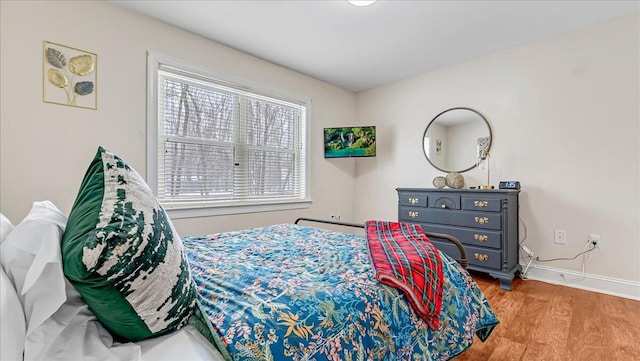 186 Brier Crest Rd, Blakeslee, PA 18610 - bedroom featuring wood finished floors and baseboards