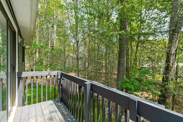 view of deck