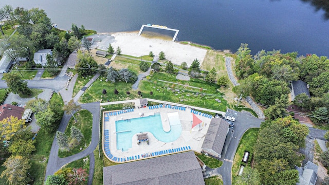 6435 Marvin Gdns, Tobyhanna, PA 18466 - aerial view of property's location with a pool