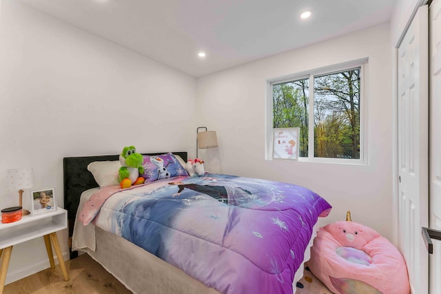 19 Mckinley Ln, Albrightsville, PA 18210 - bedroom featuring wood finished floors and recessed lighting