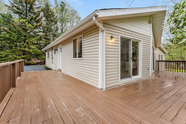 19 Mckinley Ln, Albrightsville, PA 18210 - view of wooden deck