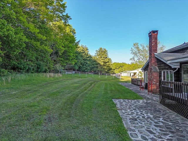 1163 Bush Rd, Cresco, PA 18326 - view of yard featuring a patio area