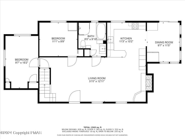 view of layout