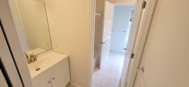 259 Great Bear Way E, Stroudsburg, PA 18302 - full bathroom featuring vanity and tile patterned flooring