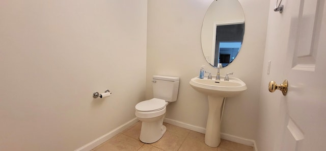 259 Great Bear Way E, Stroudsburg, PA 18302 - half bathroom featuring toilet and tile patterned floors
