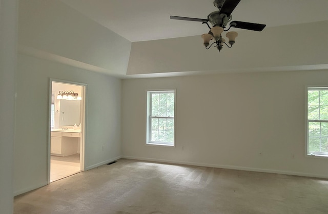 259 Great Bear Way E, Stroudsburg, PA 18302 - unfurnished room featuring light carpet and ceiling fan