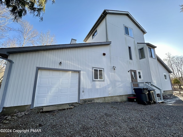 view of side of property