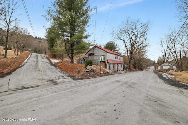 view of road