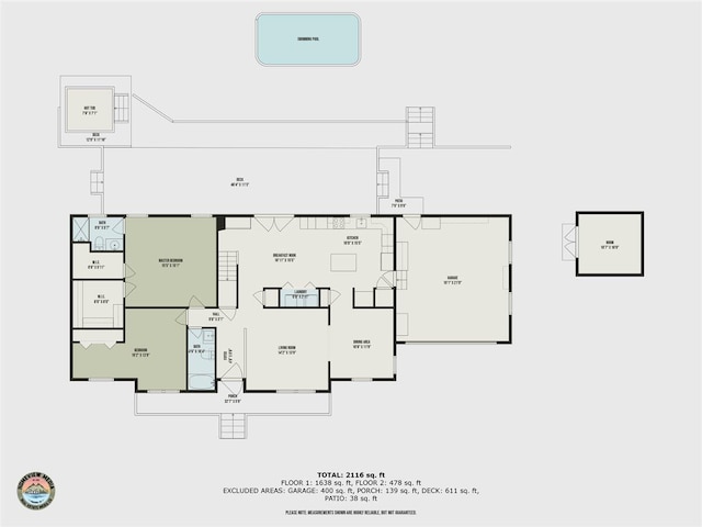 225 Northpark Dr W, East Stroudsburg, PA 18302 - property floor plan