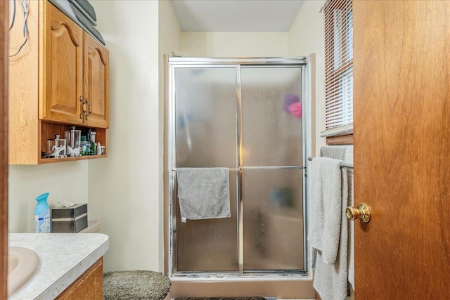 225 Northpark Dr W, East Stroudsburg, PA 18302 - full bath featuring vanity and a shower stall