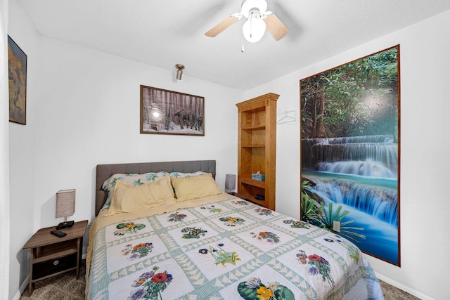 38 N Fairway Dr, Lake Ariel, PA 18436 - bedroom with carpet floors and ceiling fan