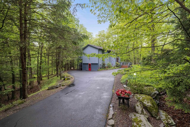 151 Forest Dr, Canadensis, PA 18325 - view of asphalt driveway