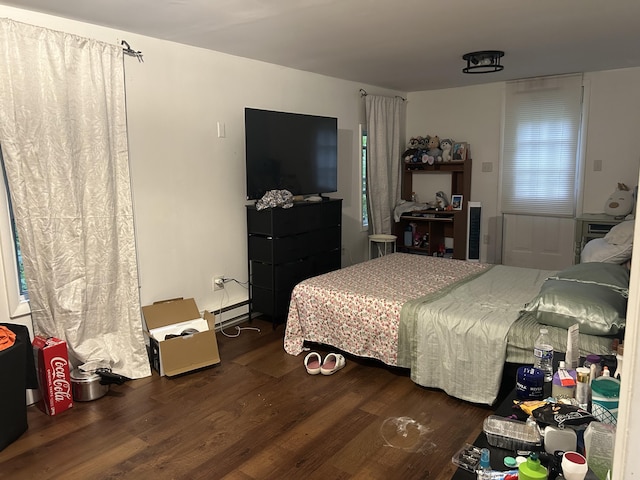 22 Quay Ave, Mount Pocono, PA 18344 - bedroom featuring a baseboard radiator and wood finished floors