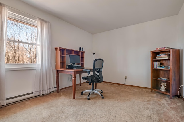 34 Heath Ln, Mount Pocono, PA 18344 - office space with carpet floors, plenty of natural light, and baseboards